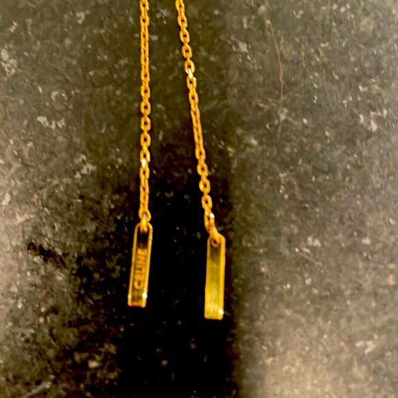 Celine maillon de triomphe Adjustable Gold Chain Necklace - Picture 3 of 3